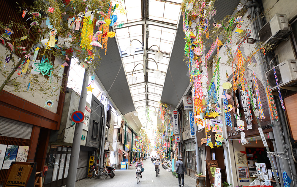 本通り商店街